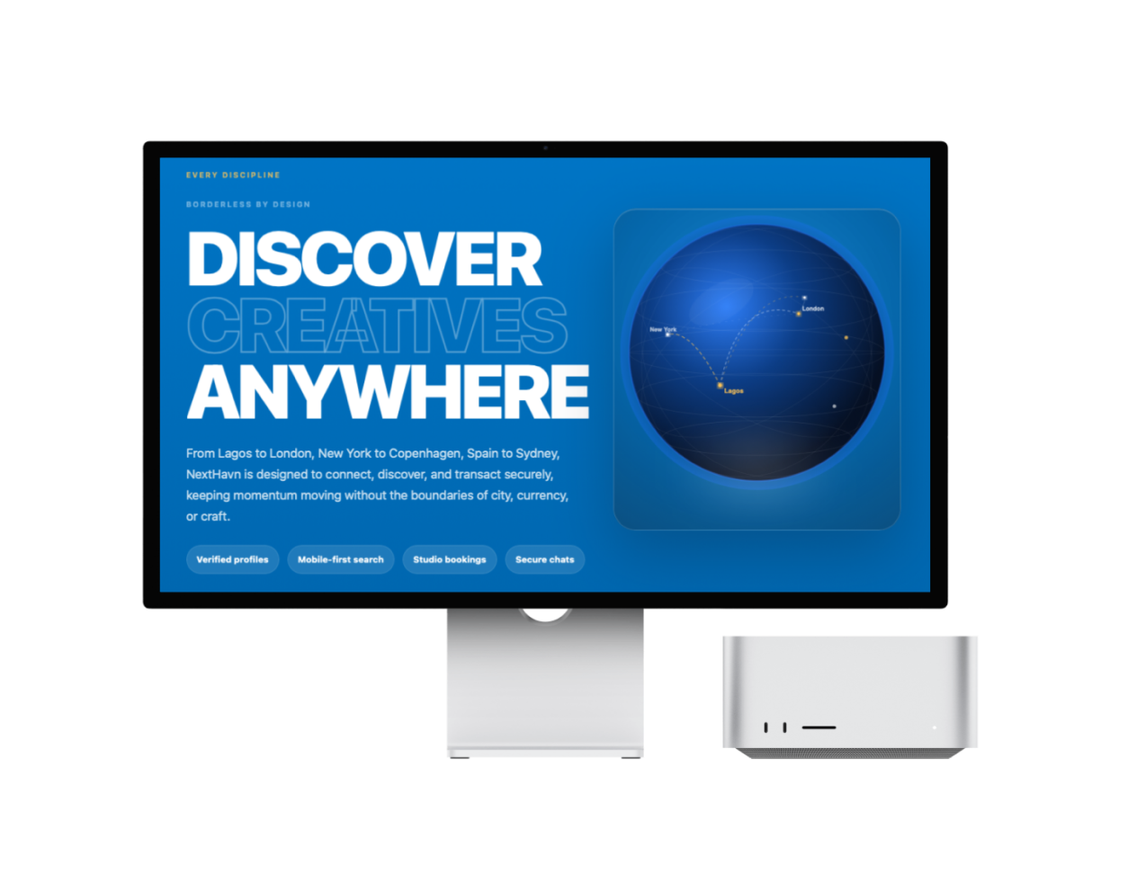 NextHavn on iMac